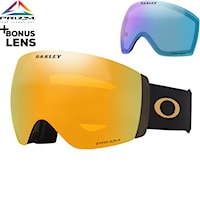 Snowboardové brýle Oakley Flight Deck Pro L mettalic black gold | prizm 24k & prizm iced 2026