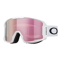 Snowboardové okuliare Oakley Line Miner M matte white | prizm rose gold 2027