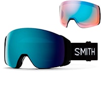 Gogle snowboardowe Smith 4D Mag black | cp sun blue mirror+cp storm blue 2026