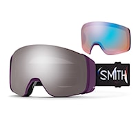 Gogle snowboardowe Smith 4D Mag cherry lacquer phase | cp sun platinum mirror+cp storm blue 2027