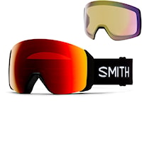 Snowboardové okuliare Smith 4D Mag XL black | cp sun red mirror+cp storm yellow 2026