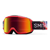 Gogle snowboardowe Smith Daredevil patrol mixed signals | red sol-x mirror 2026