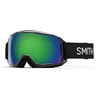 Gogle snowboardowe Smith Grom black | green solx mirror 2027