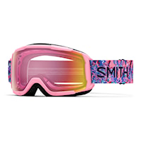 Gogle snowboardowe Smith Grom bright pink lofi | red sensor mirror 2027