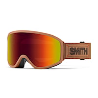 Gogle snowboardowe Smith Reason OTG camel warm steel | red solx mirror 2027