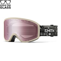 Snowboardové okuliare Smith Reason OTG chalk space invader | ignitor mirror 2026