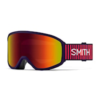 Gogle snowboardowe Smith Reason OTG deep plum gradient | red solx mirror 2027