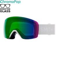 Snowboardové okuliare Smith Skyline white vapor | cp everyday green mirror 2026