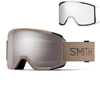 Gogle snowboardowe Smith Squad bandit | cp sun platinum mirror+clear 2026