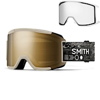 Gogle snowboardowe Smith Squad chalk space invader | cp sun black gold mirror+clear 2026