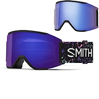 Snowboardové brýle Smith Squad Mag black study hall | cp everyday violet mirror+cp storm blue sensor mirror 2024