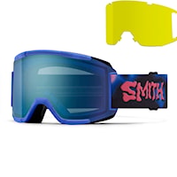 Gogle snowboardowe Smith Squad supernova vibes | cp ed blue mirror+yellow 2026