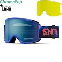 Gogle snowboardowe Smith Squad supernova vibes | cp ed blue mirror+yellow 2026