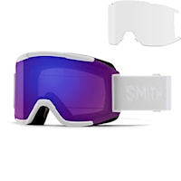 Gogle snowboardowe Smith Squad white vapor | cp edviolet mirror+clear 2026