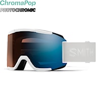 Gogle snowboardowe Smith Squad white vapor | cp pro photochromic blue mirror 2026