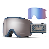 Gogle snowboardowe Smith Squad2 2Cp future grey warm | cp sun platinum mirror+cp storm blue sensor 2027