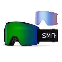 Gogle snowboardowe Smith Stash XL black | cp sun green mirror+cp storm blue sensor 2027