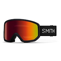 Snowboardové okuliare Smith Transfer black | red sol-x mirror 2026