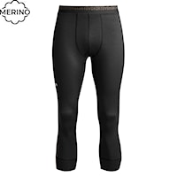Underpants ¾ ORTOVOX 185 Rock'n'wool Short Pants black raven 2026