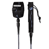 Surf leash Creatures Superlite Pro 6 black purple haze barbed wire