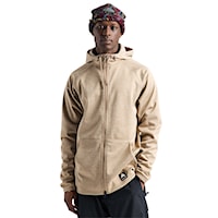 Bluza techniczna Burton Crown Weatherproof FZ summit taupe heather 2027