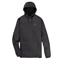 Technická mikina Burton Crown Weatherproof Pullover true black heather 2025