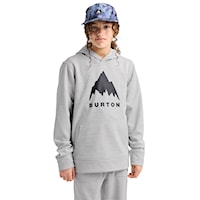 Technická mikina Burton Kids Oak Pullover gray cloud heather 2027