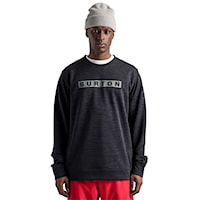 Technická mikina Burton Oak Crew true black heather 2027