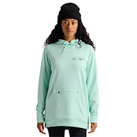 Bluza techniczna Burton Wms Oak Long Hooded Pullover spring frost 2027