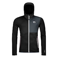 Bluza techniczna ORTOVOX Fleece Hoody black raven 2026