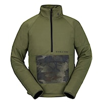 Technická mikina Volcom Tech Fleece P/O military 2024