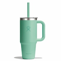 Termoska Hydro Flask 24 oz Travel Tumbler Clear Lid mermaid green
