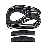 Sznurówki Nitro Laces And Handles black/black