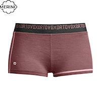 Boxer Shorts ORTOVOX Wms 185 Rock'n'wool Hot Pants chestnut 2026
