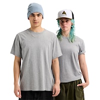 Tričko Burton Classic SS gray heather 2026