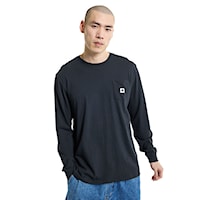 Tričko Burton Colfax LS true black 2024