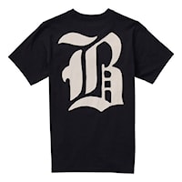 Tričko Burton Hesston SS true black 2025