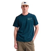 Tričko Burton Moretown SS atlantic teal 2026