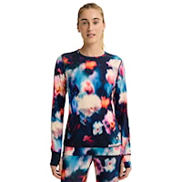 Tričko Burton Wms Midweight Crew floral blur 2026