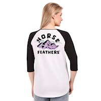 Koszulka Horsefeathers Wylda white 2026