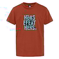 Tričko Horsefeathers Zoom Youth ginger 2025