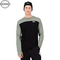 Tričko Mons Royale Yotei Merino LS willow/black 2026