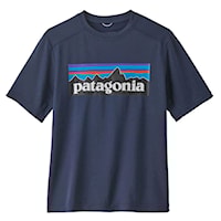 Koszulka Patagonia K's Capilene Silkweight T-Shirt p-6 logo: new navy 2024