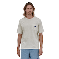 Tričko Patagonia M's Daily Pocket Tee birch white 2025