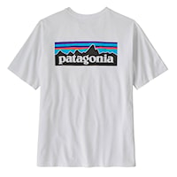 Tričko Patagonia M's P-6 Logo Responsibili-Tee white 2026