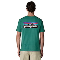 T-shirt Patagonia M's P-6 Logo T-Shirt gem green 2026