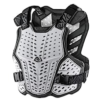 Chránič chrbtice na bicykel Troy Lee Designs Rockfight Chest Protector Solid white 2026