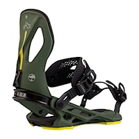 Vázání na snowboard Arbor Cypress green/black/pat 2025
