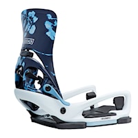 Vázání na snowboard Burton Wms Step On Lexa X EST cyanotype floral/white 2027