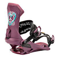 Wiązanie snowboardowe Nitro Team peace love 2025